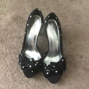 Michaelango Polka Dot Pumps